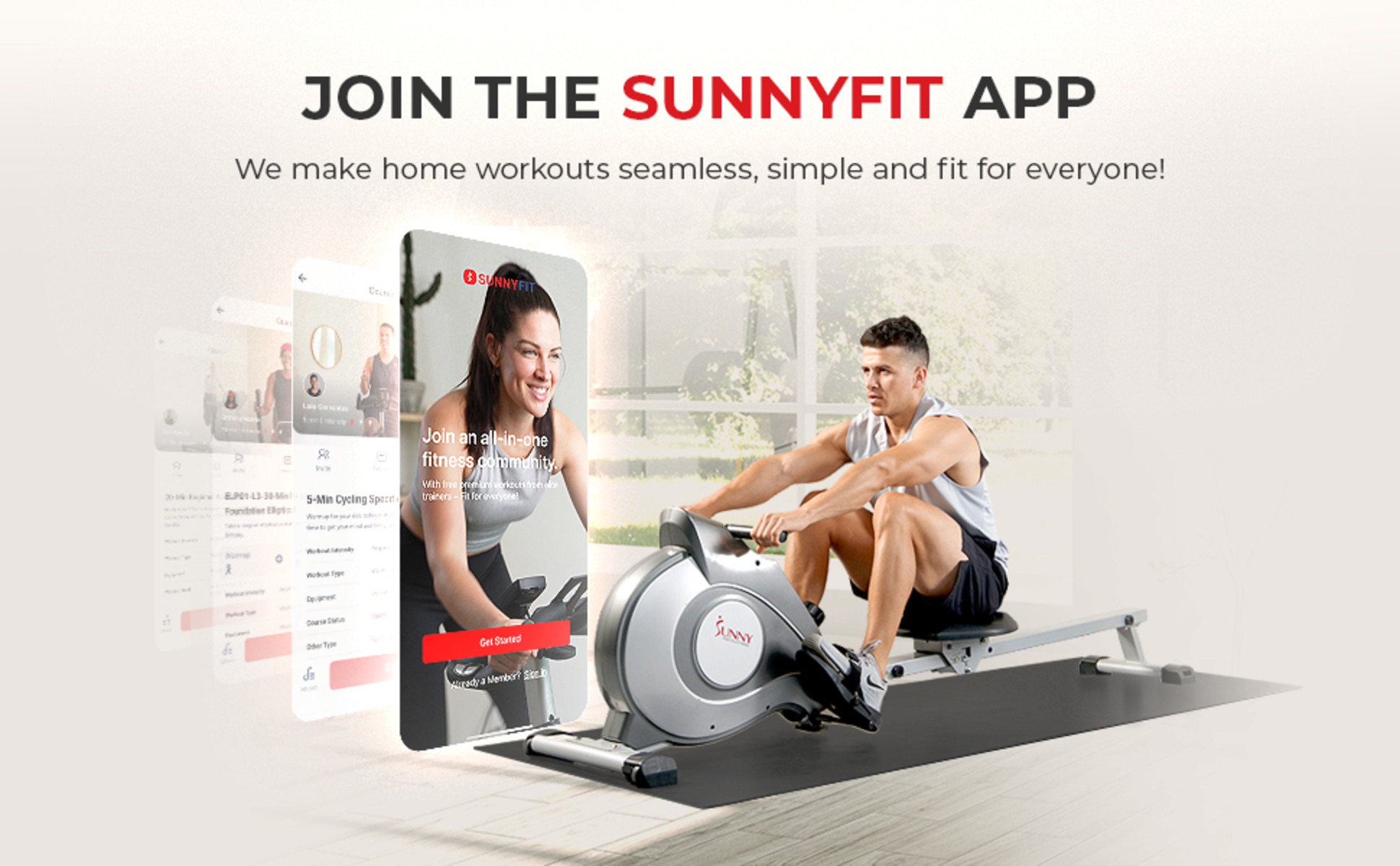 Sunny rower online 5515