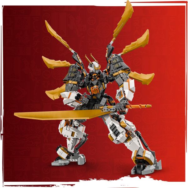 Move the titan mech into different battle stances.