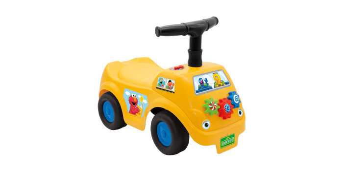 Kiddieland Elmo Ride-On, Lights N' Sounds, Push & Pedal, for