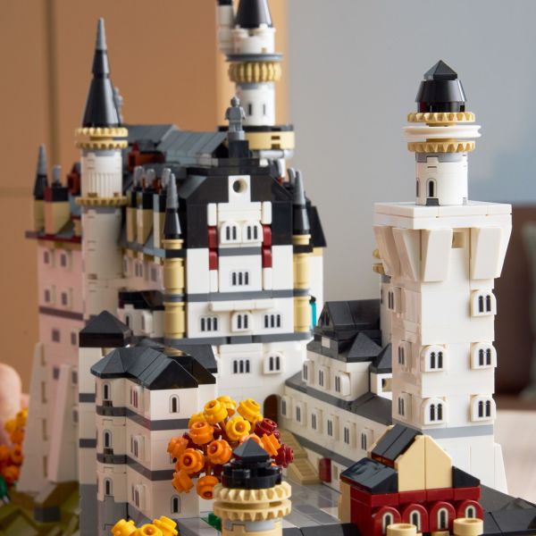 Build and admire the spires, turrets, gabled roofs and more.