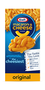 Kraft Original Mac N Cheese Macaroni and Cheese Dinner Value Size