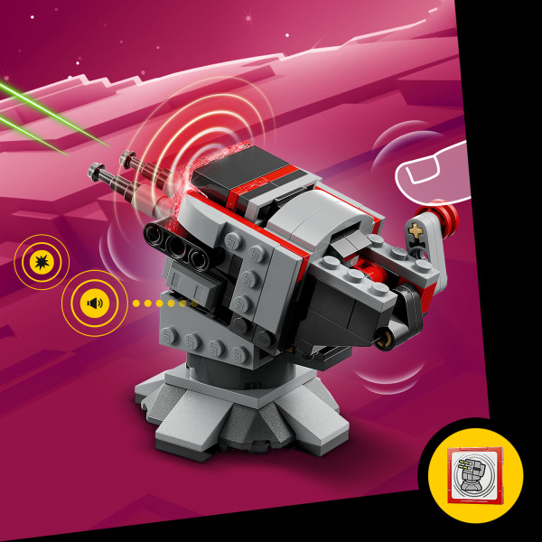 Activate the Death Star turret’s lasers.