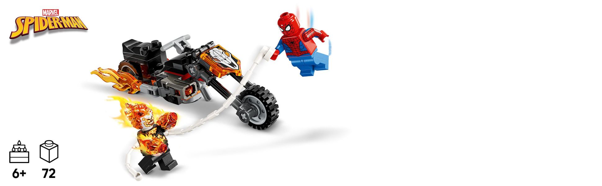 Rev up the imaginations of kids ages 6+ with LEGO | Marvel action on wheels, packed with build-and-play creative fun.