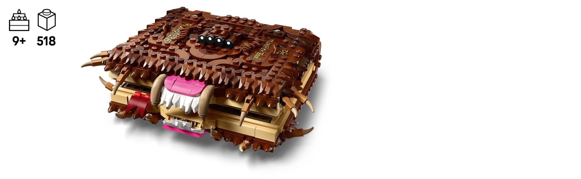 LEGO Harry Potter Chomping Monster Book of Monsters 76449 6526355