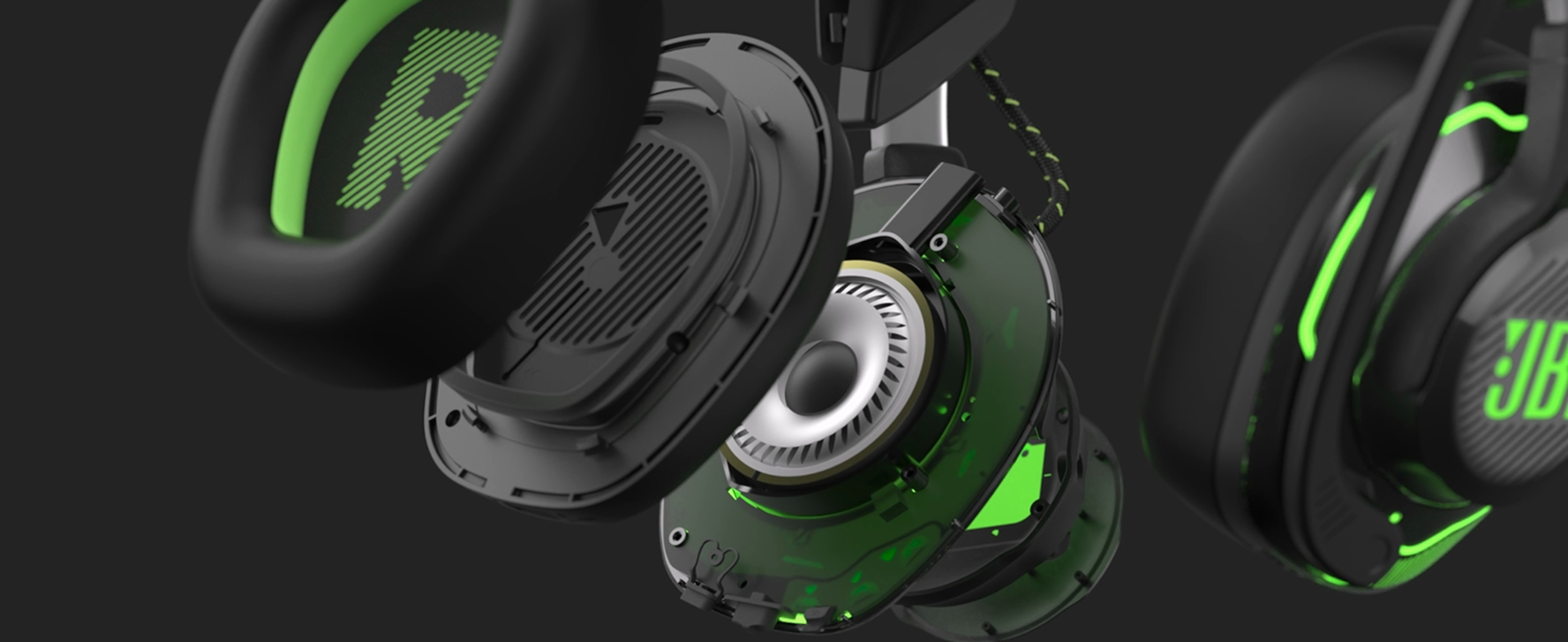 JBL Quantum 910 Wireless Gaming Headset with Active Noise