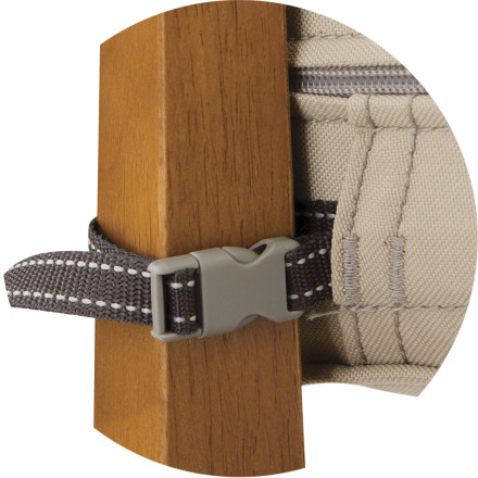 Classic Accessories Montlake FadeSafe Water-Resistant Patio Chaise Lounge Cushion Cover - Thumbnail 4