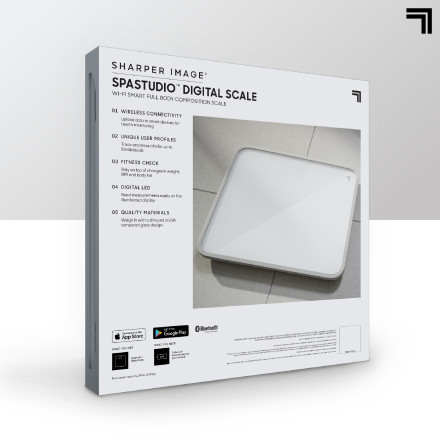 Sharper Image SpaStudio Digital Scale