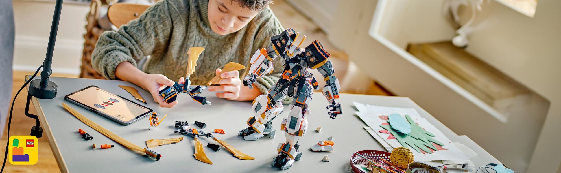 Builders can zoom in, rotate sets in 3D and track their progress using the fun, intuitive LEGO Builder app.