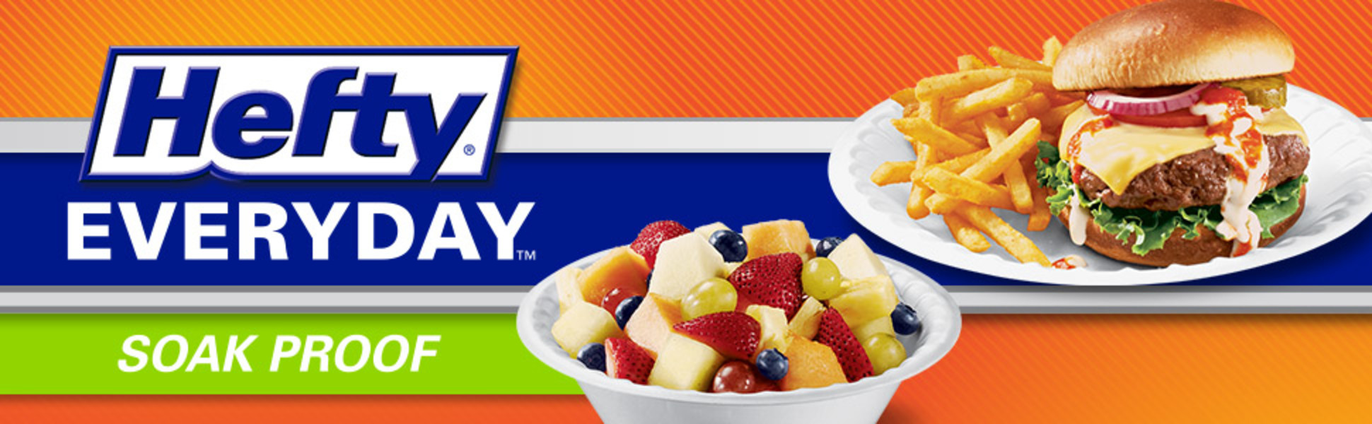 Hefty® Everyday™ Soak Proof 8.875 In. Plates 45 Ct Bag, Plates, Bowls &  Cups