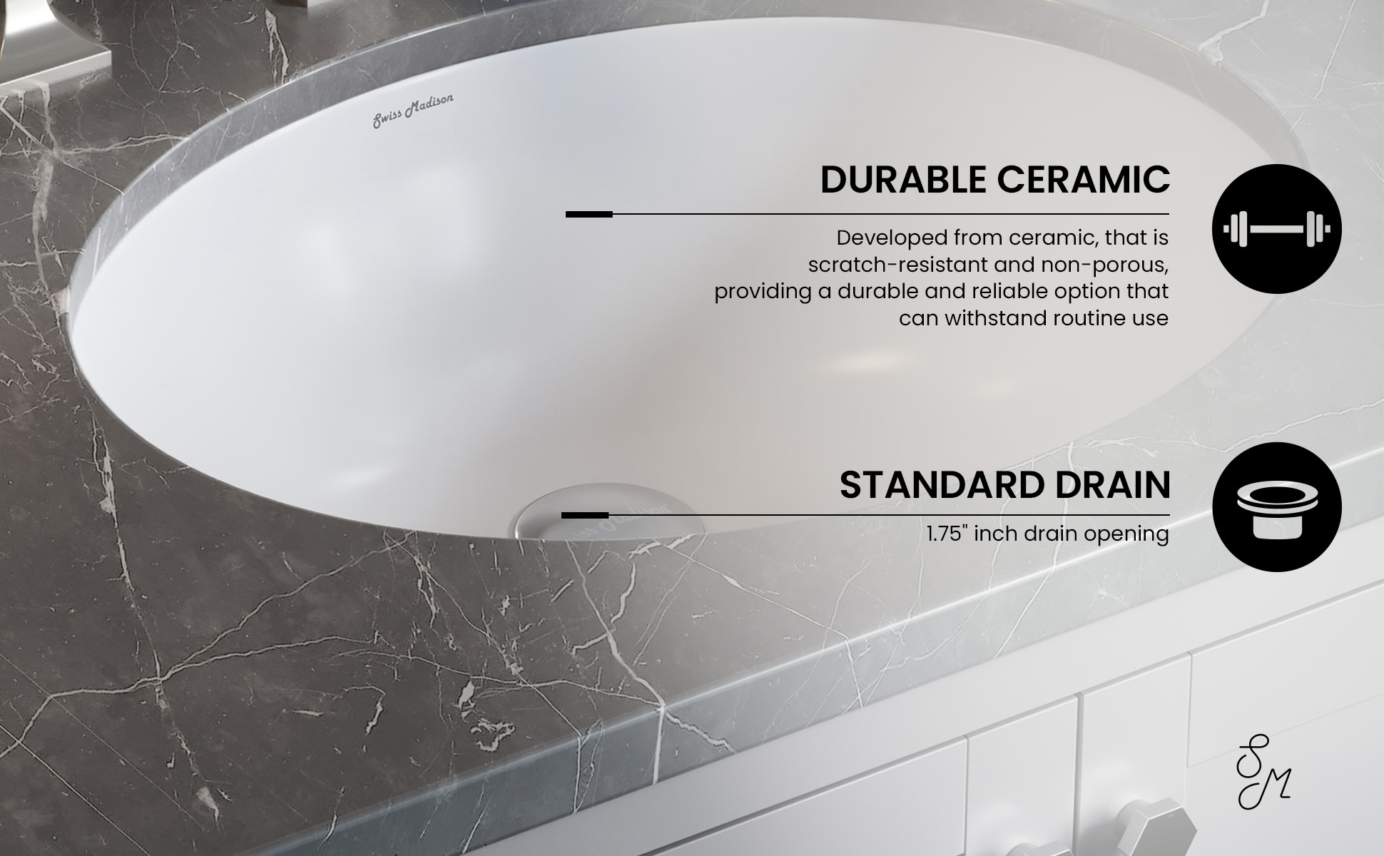 Monaco 18 Oval Under-Mount Bathroom Sink - Walmart.com