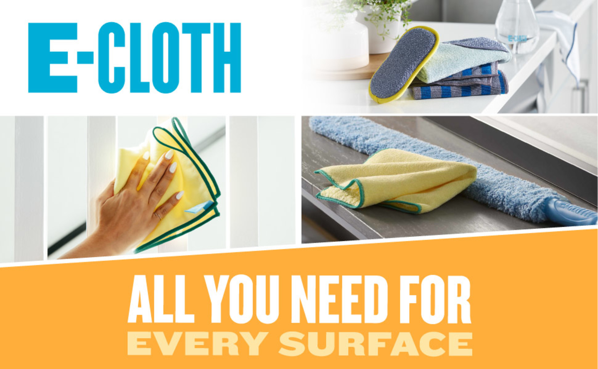 E-Cloth 1-Pack Yellow Dusting Glove - High Performance Microfiber Mitt for  Dusting Blinds, Furniture Legs, and More - Extra Long, Superfine Fibers in  the Dusters department at