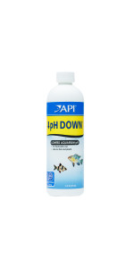 API pH DOWN Freshwater Aquarium Water pH Reducing Solution 16-Ounce Bottle
