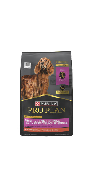 Purina Pro Plan Sensitive Skin Stomach Formula Senior Adult 7 Salmon Rice Dry Dog Food 24 lbs. Petco