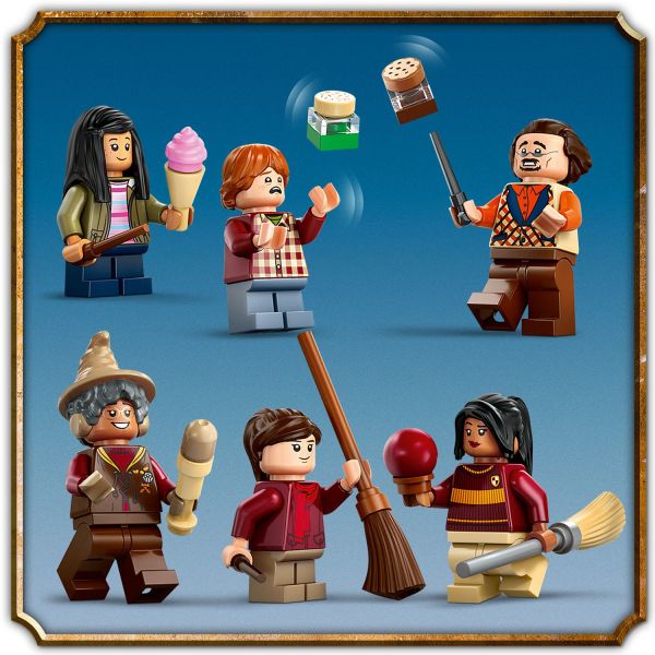 Includes Florean Fortescue, Katie Bell and Cho Chang .