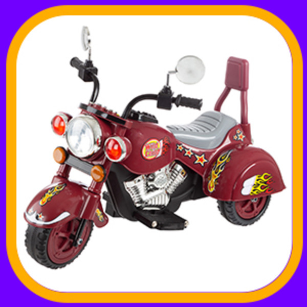 Ride on Toy, 3 Wheel Trike Chopper Motorcycle for Kids by