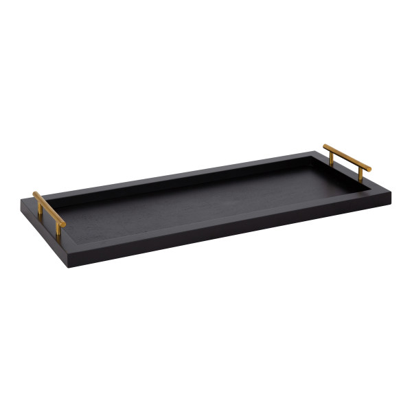 Wood Look Resin Rectangular Trays in Gold, Silver, Black, White, Taupe and Pearl Colors / Size 35x45 retailer cm / Unique Decorative Trays