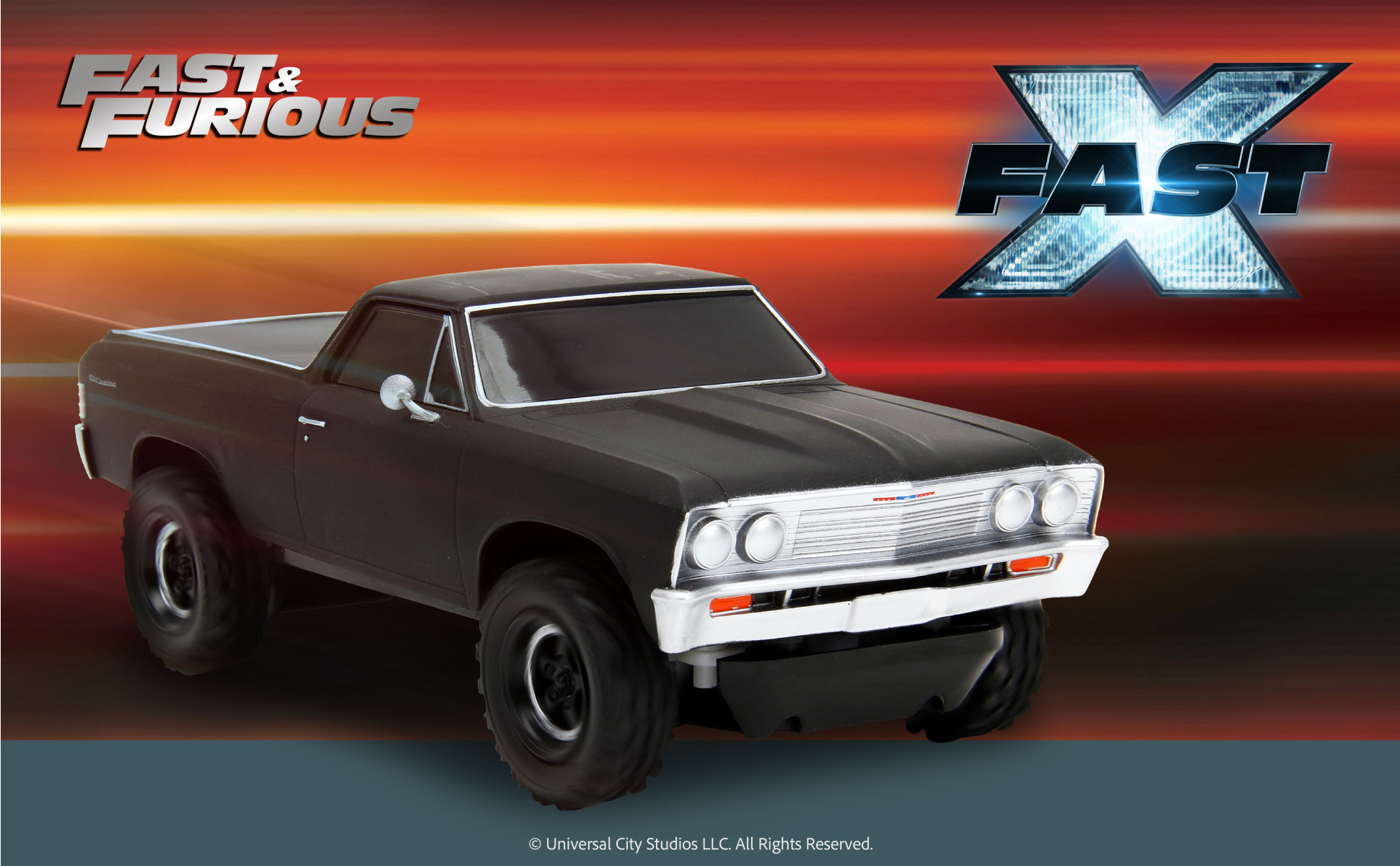 Fast & Furious 1:24 1967 Chevrolet El Camino RC Radio Control Cars 