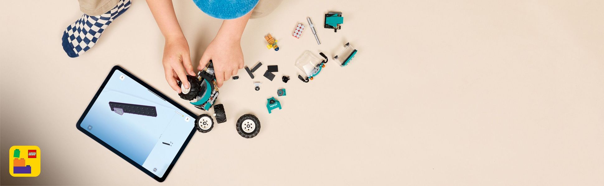 Builders can zoom in, rotate sets in 3D and track their progress using the fun, intuitive LEGO Builder app.