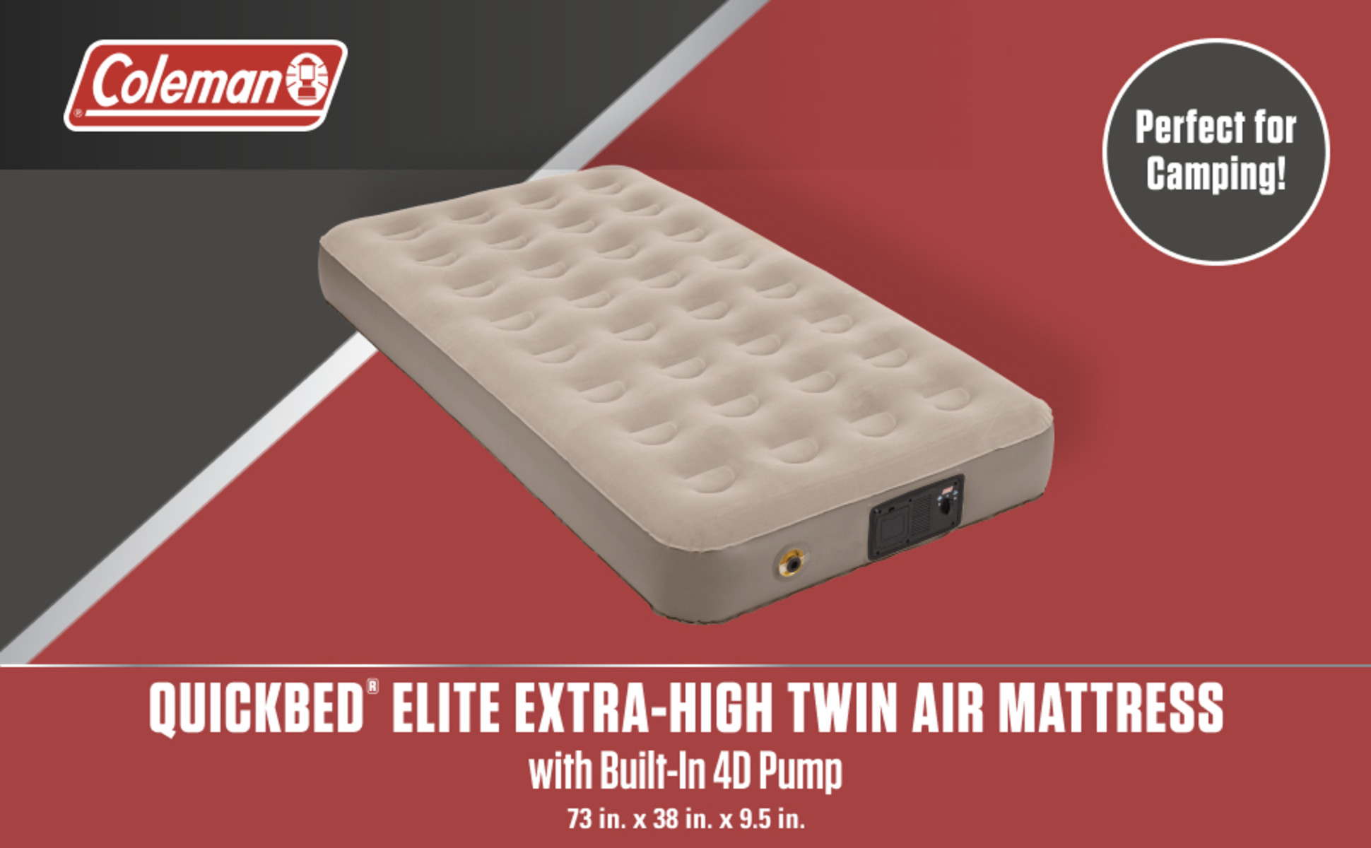 Coleman コールマン Twin Auto-Air Bed エアポンプ内蔵型 Amazon | Coleman Twin Airbed Folding Cot with Side Table and