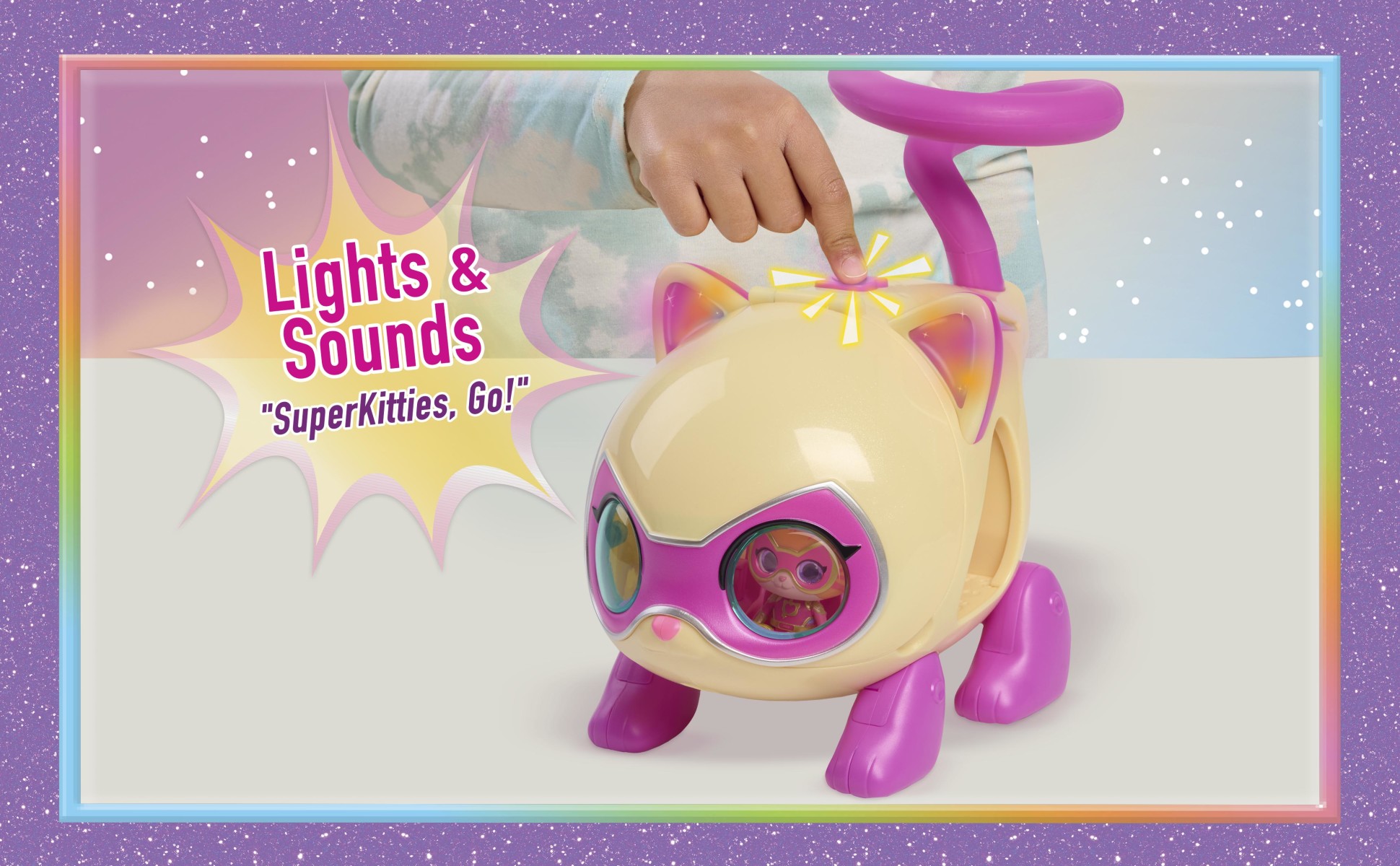 Disney Junior SuperKitties Lights and Sounds SuperKitty Copter, 3