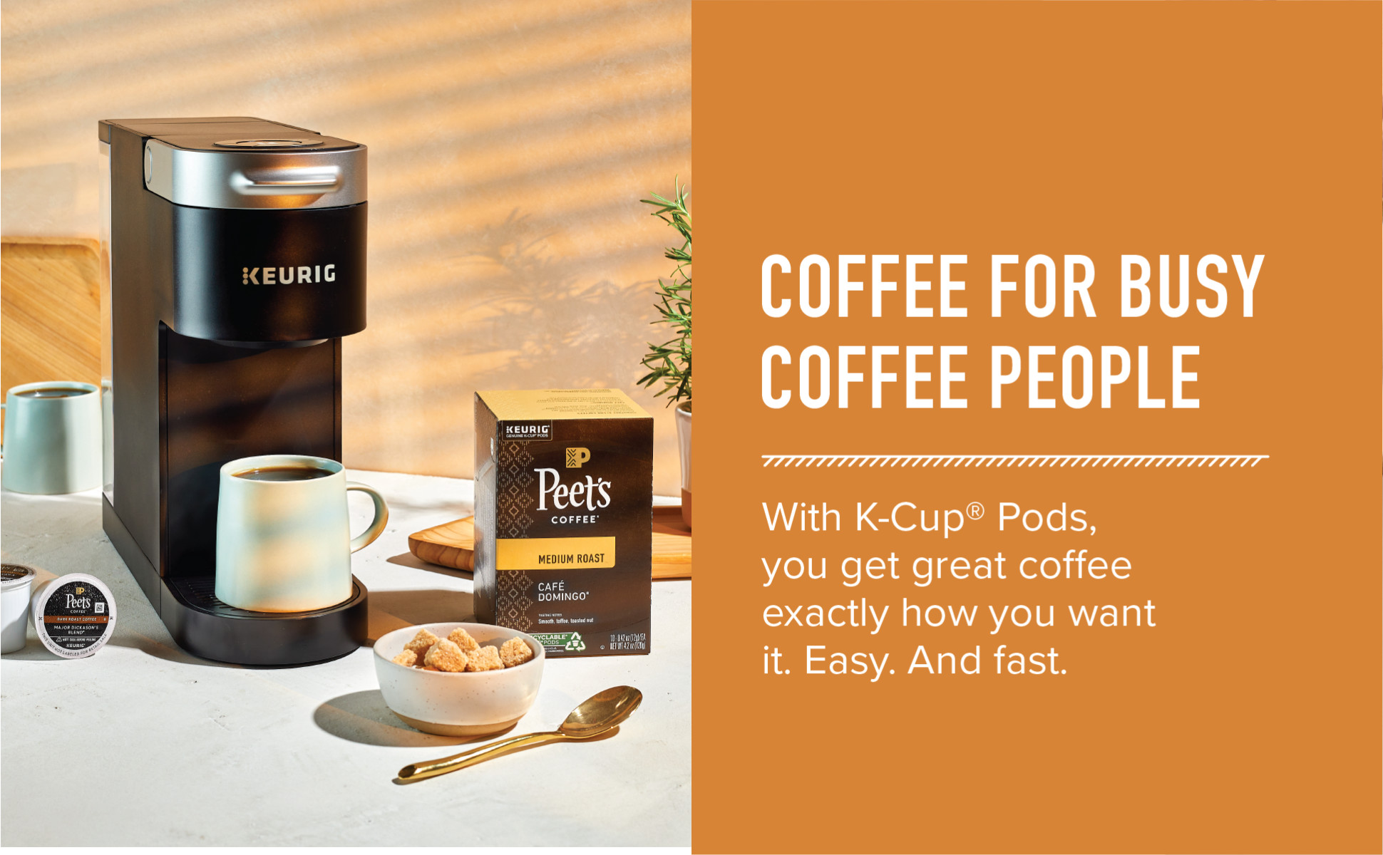 Peet s Coffee House Blend Premium Dark Roast K Cup Pods 22 Count Compatible with Keurig Walmart