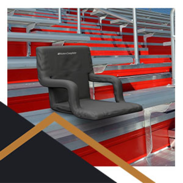 Caluself Stadium Seats for Bleachers 𝐖𝐢𝐭𝐡𝐨𝐮𝐭 Back Support,Portable Bleacher  Cushion Lightweight Outdoor Cushion Stadium Seat for Sports  Events,Outing,Fishing(No Back Support) - Yahoo Shopping