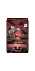Purina ONE Natural, High Protein Dry Dog Food, True Instinct With Real Beef & Salmon