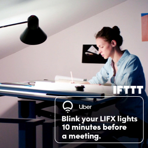 blink your lights 10 minutes before a meeting