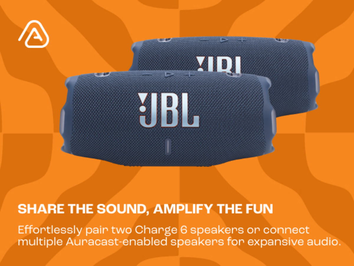 JBL Charge 6 Portable Wireless Speaker 2025 Squad - Open Box