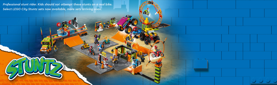 LEGO City Stuntz Rocket Stunt Bike 60298 Building Set (14 Pieces