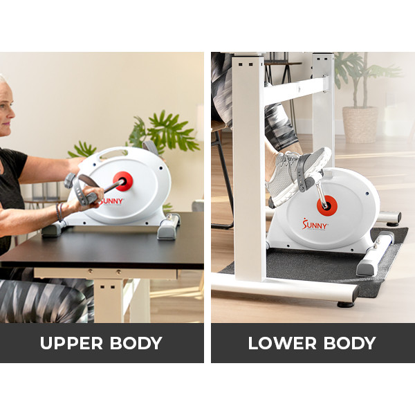Sunny Health & Fitness Mini Leg + Arm Pedal Exerciser, Under