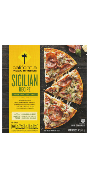 California Pizza Kitchen Crispy Thin Crust Sicilian Pizza 15.5oz