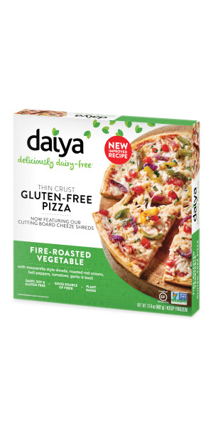 Daiya Dairy Free Gluten Free Cheese Lover's Vegan Pizza, 15.7 oz (Frozen) 