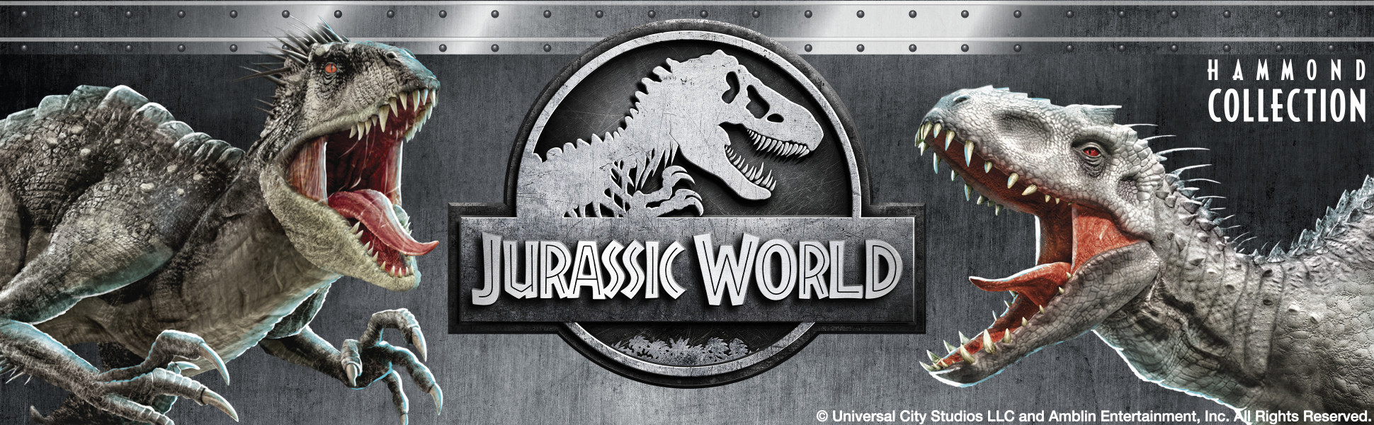 Jurassic World Hammond Collection 2体 Toy Jurassic World T-Rex