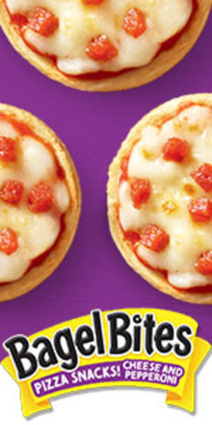 Bagel Bites Cheese & Pepperoni Mini Pizza Bagel Frozen Snacks