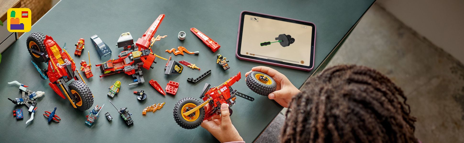 Builders can zoom in, rotate sets in 3D and track their progress using the fun, intuitive LEGO Builder app.