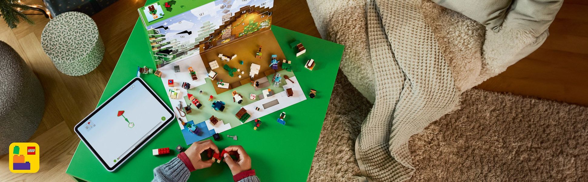 The 24 build-and-play gifts inspire festive fun and creative play that lasts long after the final door has been opened.