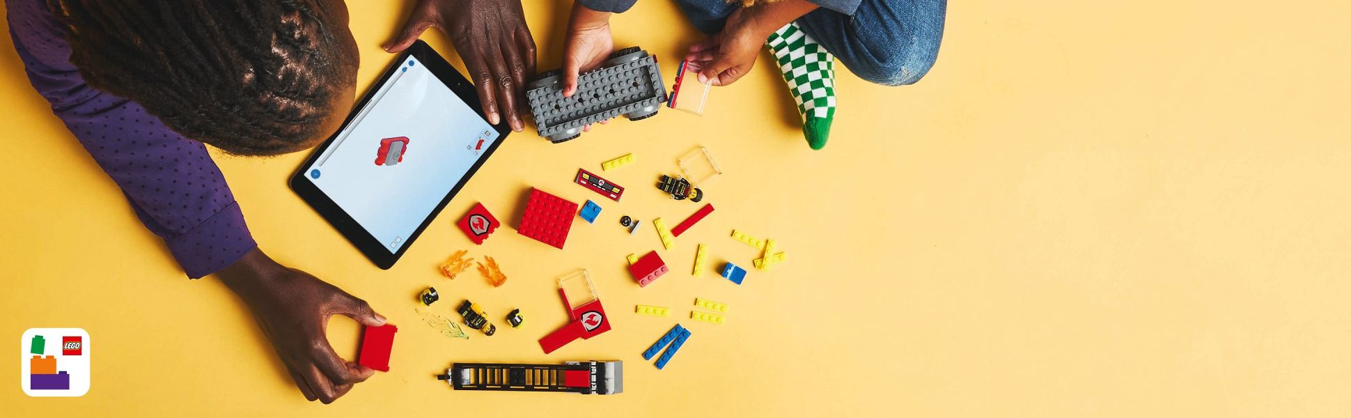 Embrace the magic of playtime together with LEGO bricks – a great way for kids to develop confidence and creativity.