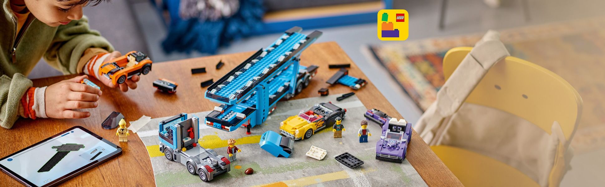Builders can zoom in, rotate sets in 3D and track their progress using the fun, intuitive LEGO Builder app.
