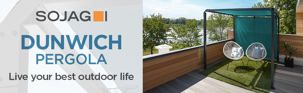 SOJAG DUNWICH PERGOLA - Live your best outdoor life