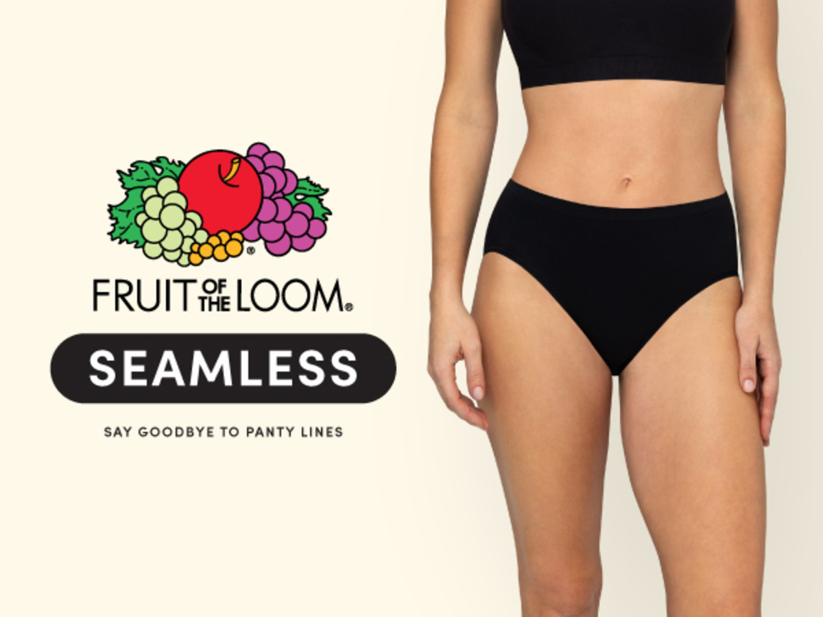 Fruit of the Loom Women's 360 Stretch Seamless Hi-Cut Briefs 6-Pack Nylon No  Visible Panty Lines - Walmart.com