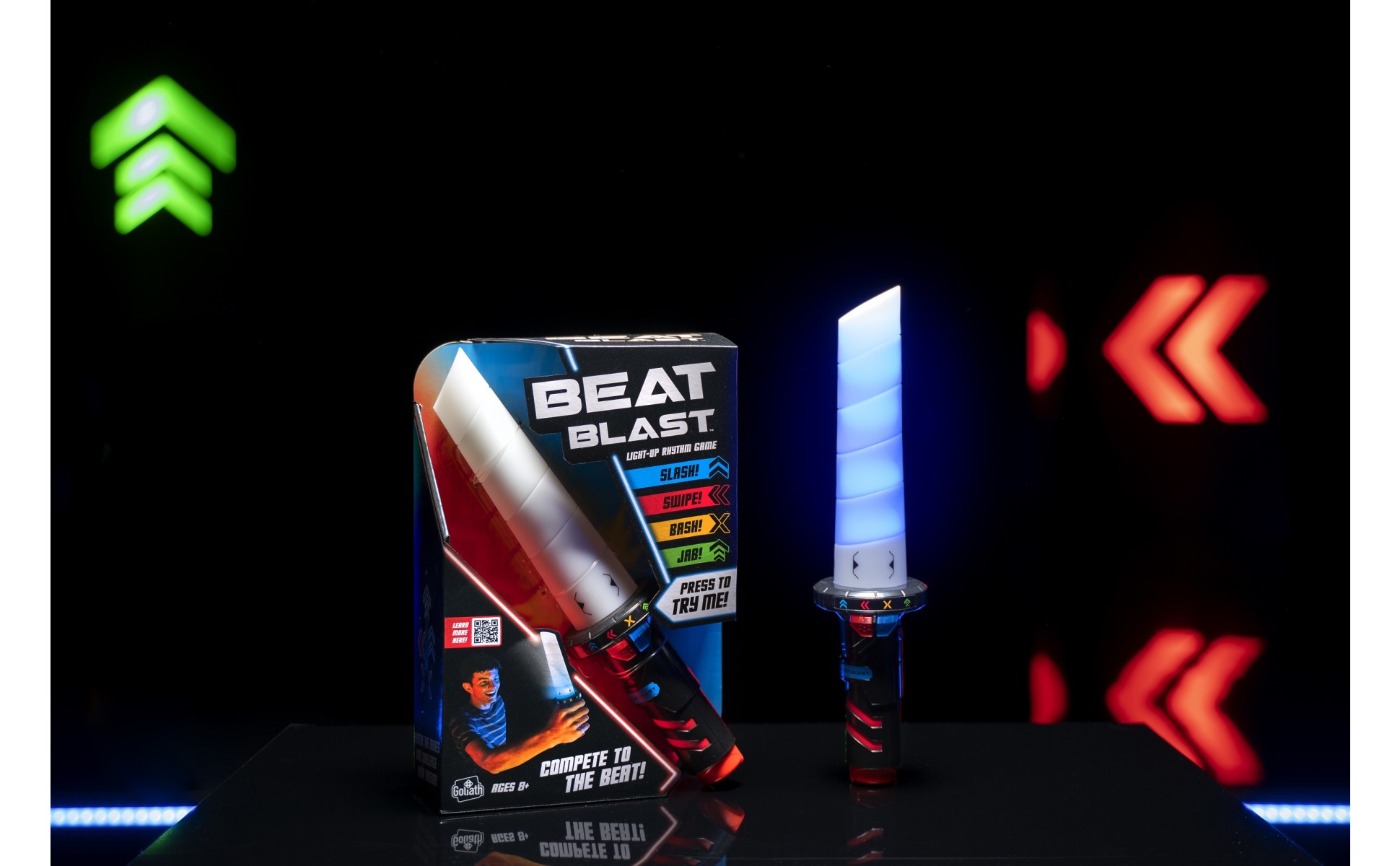 Goliath Beat Blast Game - Musical Light-up Rhythm Kids & Families 
