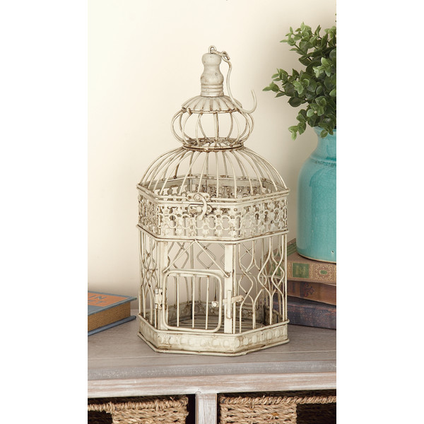 Vintage Metal Decorative Outdoor Cage/heavy Hanging Bird Cage