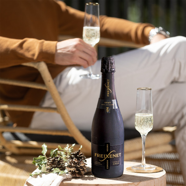 Freixenet Cordon Negro Brut Spain, 750 ml Bottle, 11% ABV