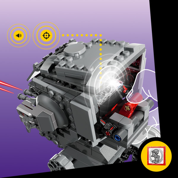 Activate the AT-ST and the speeder bike’s lasers.