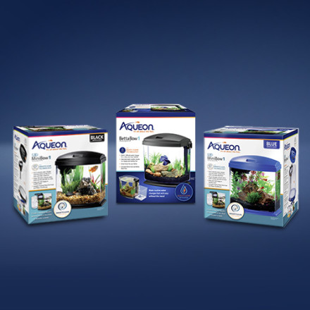 Aqueon BettaBow with Quick Clean Technology Aquarium Kit | Petco