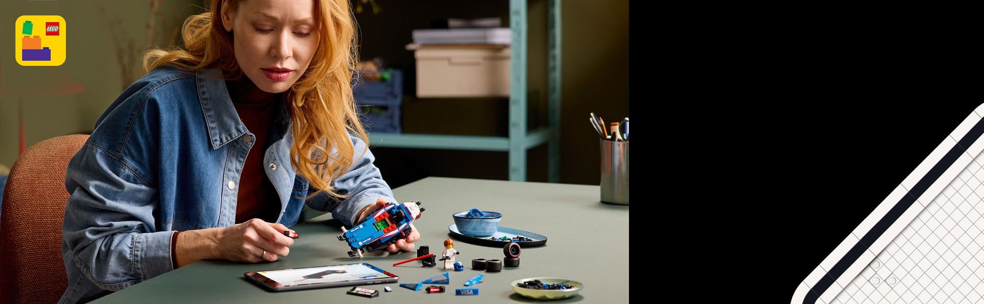 Builders can zoom in, rotate sets in 3D and track progress using the fun, intuitive LEGO Builder app.