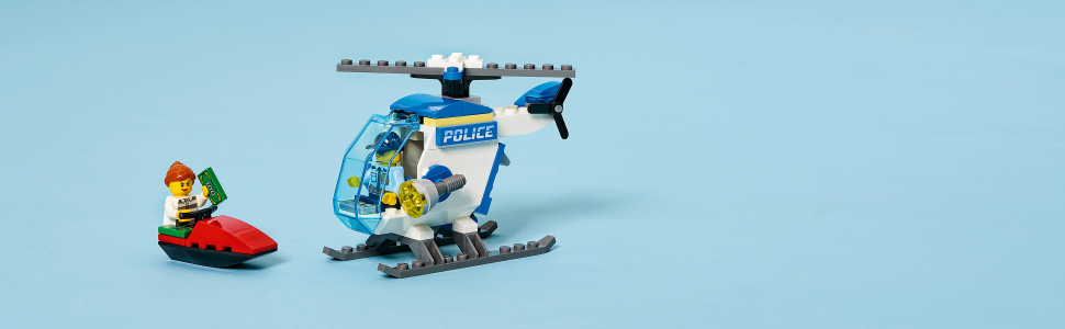 LEGO Police Helicopter 60275 Building Set (51 Pieces) - Walmart.com