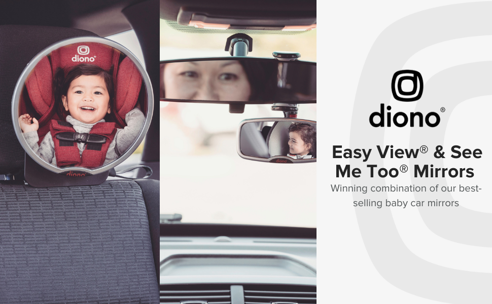 Diono See Me Too Baby Car Mirror : Target