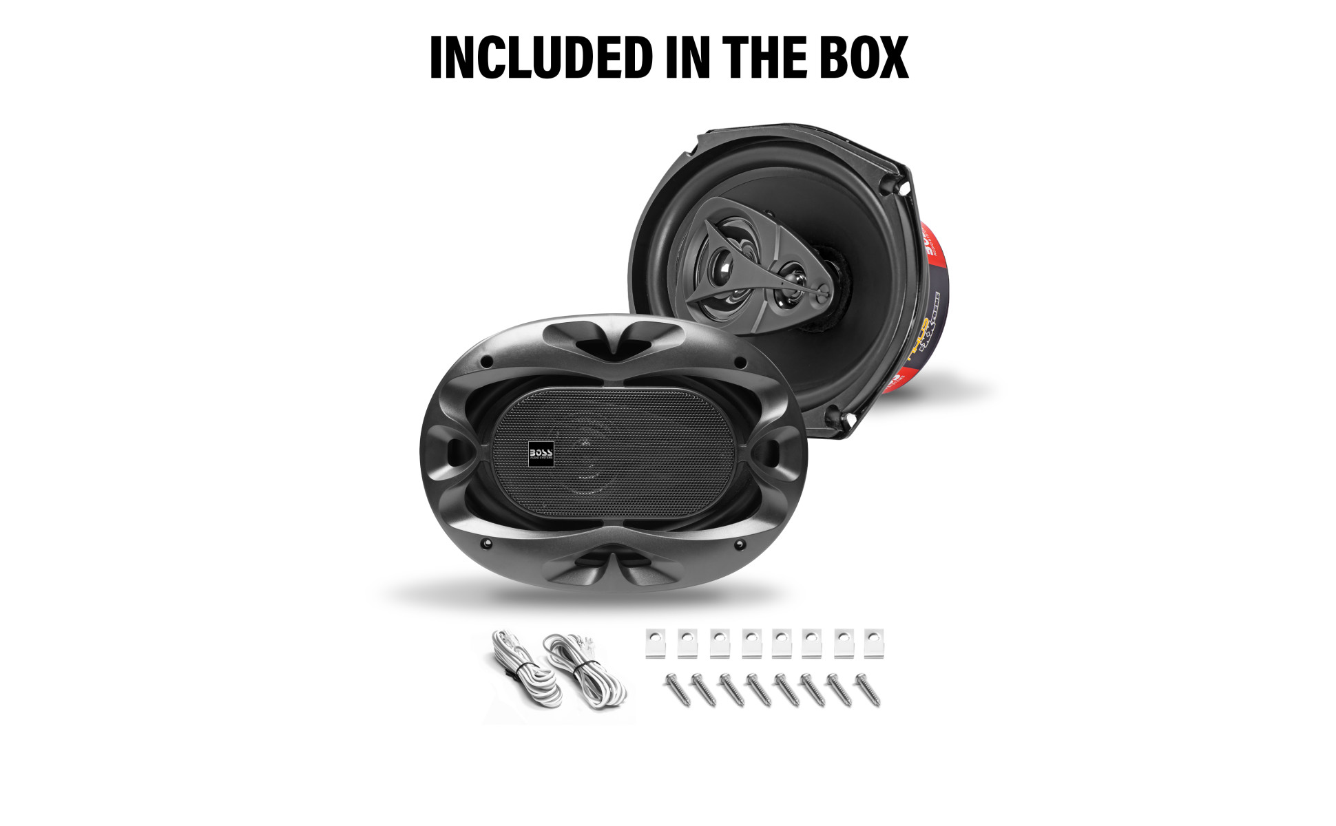 BOSS CH6940B Chaos 6x9 Inch Car Speakers - 500W, 4 Way, Full Range